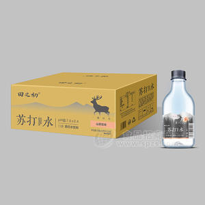 田之初山茶花味蘇打水飲料箱裝招商418ml×24瓶