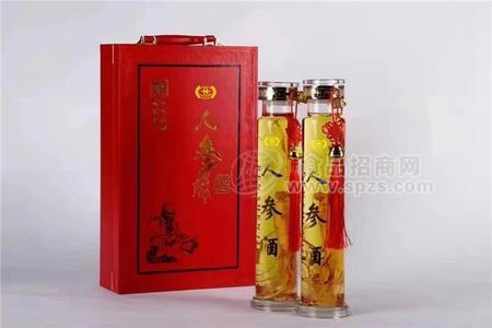人參酒紅禮盒裝招商