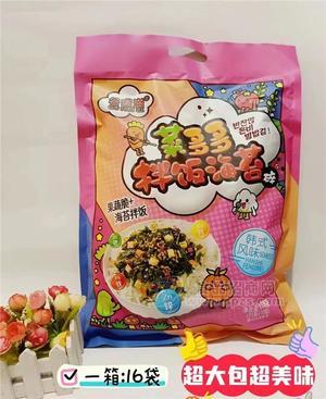 谷瑞滋韓式風(fēng)味菜多多海苔拌飯110g