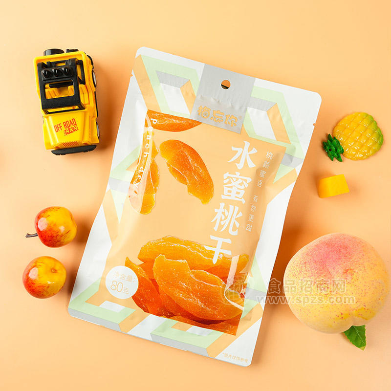 梅忘你水蜜桃干蜜饯果脯零食袋装招商80g