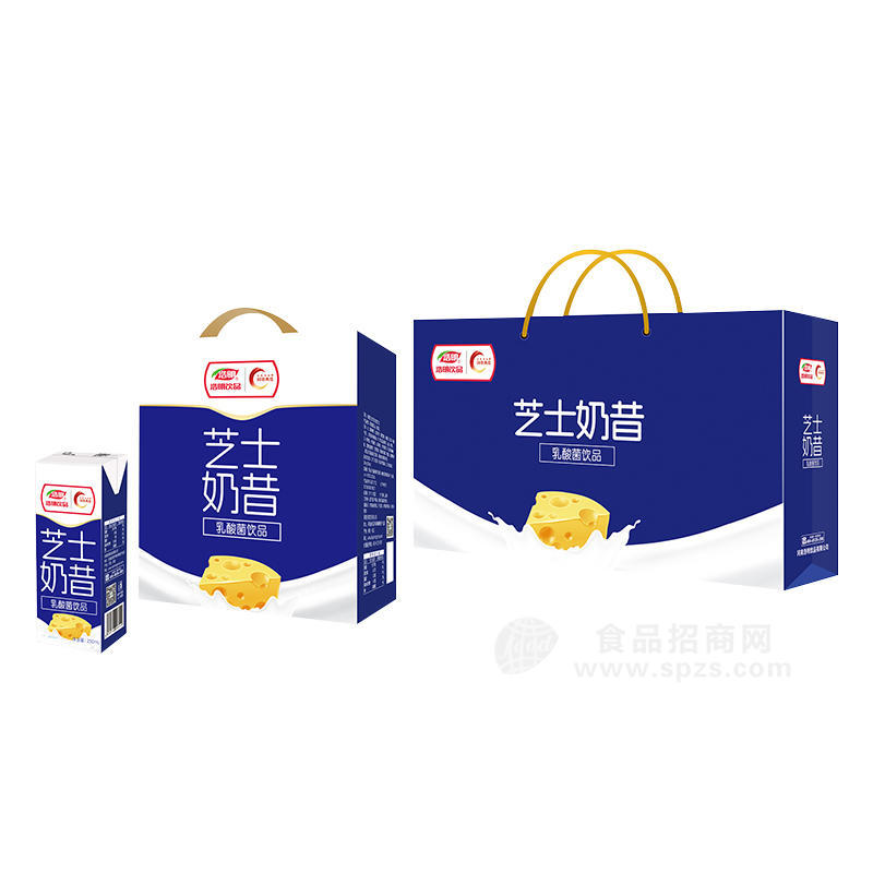 浩明饮品芝士奶昔乳酸菌饮品礼盒装招商250ml