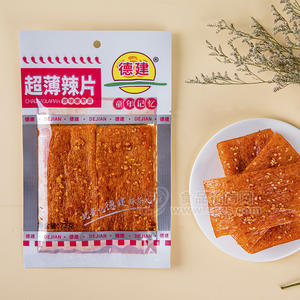 德建超薄辣片童年記憶辣條休閑零食袋裝招商72g