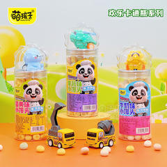 萌孩子欢乐卡通瓶小馒头系列 糖玩零食招商110g