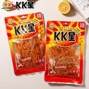 德建KK星經(jīng)典休閑食品火辣面辣條袋裝招商106g