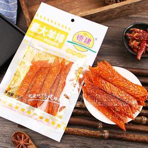 德建素大羊排休閑零食辣條袋裝招商68g