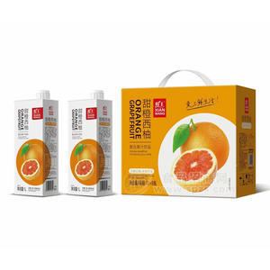 鮮王甜橙西柚復(fù)合果汁飲品箱裝招商1L×6瓶