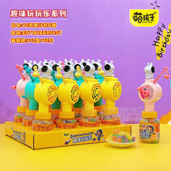 萌孩子趣味玩玩乐系列果汁软Q糖 糖玩零食招商70g