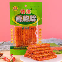 德建KK星 香胞胎麻辣條（面筋）湖南風(fēng)味調(diào)味面制品休閑零食辣