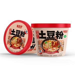 童伴灣砂鍋土豆粉粉面兩摻重慶火鍋味清真方便食品