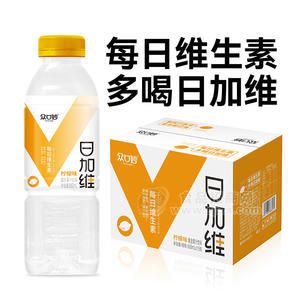 眾口妙日加維檸檬味復合果汁飲料箱裝招商660ml×15瓶