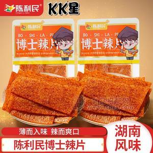 陈利民KK星 博士辣片麻辣片调味面制品休闲零食辣条招商