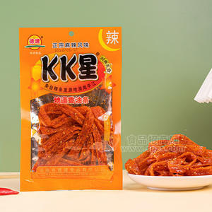 德建KK星經(jīng)典辣條地道香油條休閑食品調(diào)味面制品袋裝招商68g
