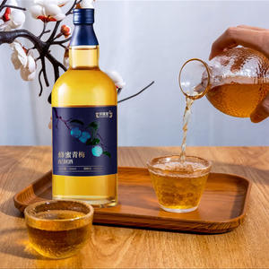 蜂蜜青梅配制酒加工定制露酒OEM