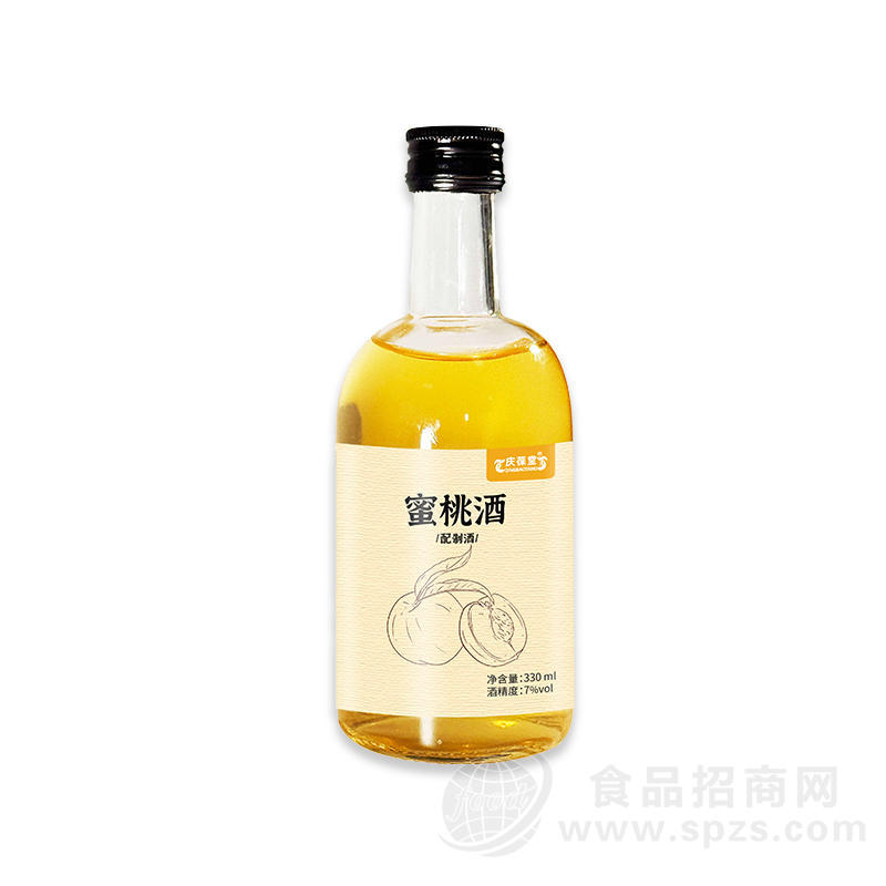 蜜桃酒贴牌代工定制厂家山东庆葆堂生物药业