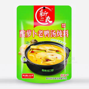 新友酸萝卜老鸭汤炖料调味料350g