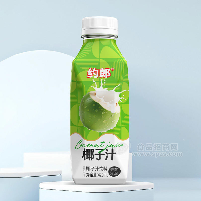 约郎椰子汁饮料植物蛋白饮料420ml