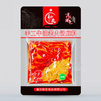 新友麻辣手工牛油老火锅底料调味料200g