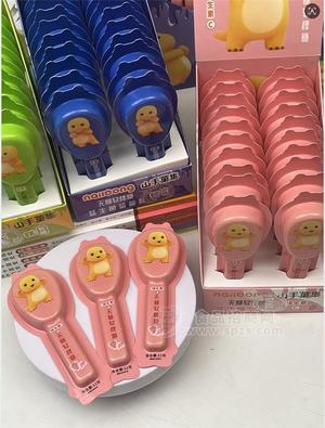 奶龙卡通维生素无糖软棒糖散称独立包装水果味12g