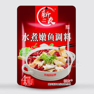 新友重庆风味水煮嫩鱼调料230g