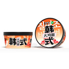惠天然韩式火鸡面方便面方便食品