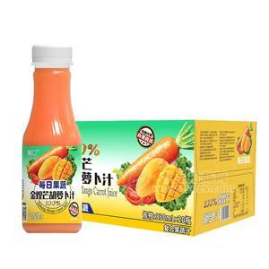 葡口金煌芒胡萝卜汁复合果蔬汁饮料330mlx20瓶