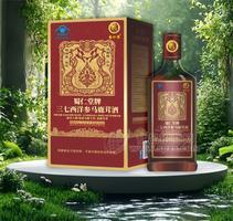 蜀仁堂牌三七西洋参马鹿茸酒 （保健酒养生酒OEM贴牌代加工）