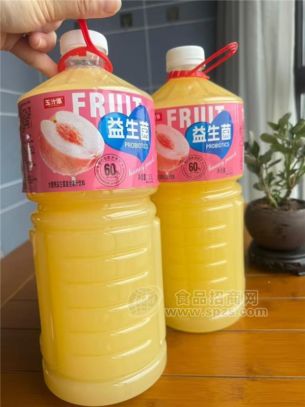 水蜜桃味益生菌果汁饮料