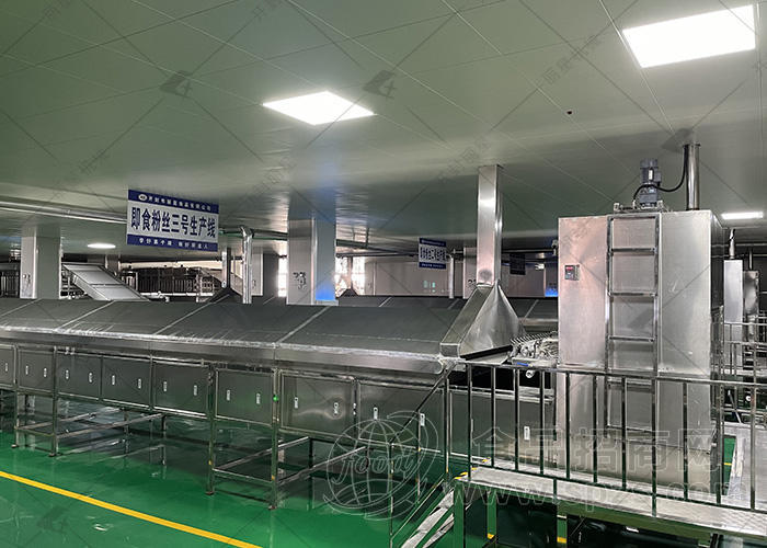 丽星酸辣粉生产线 上料打浆一体化设备