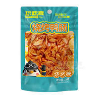 玩味客烧烤味烧烤鸭肠休闲食品18g