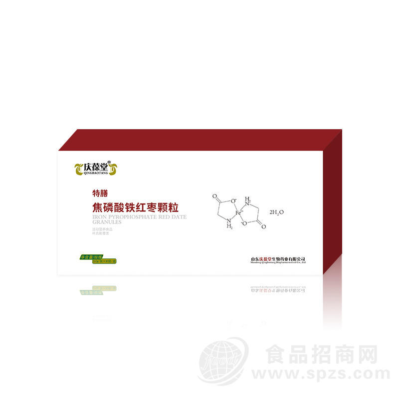焦磷酸铁红枣颗粒贴牌代加工山东