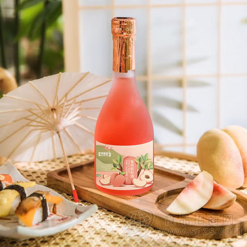 蜜桃配制酒代加工山东