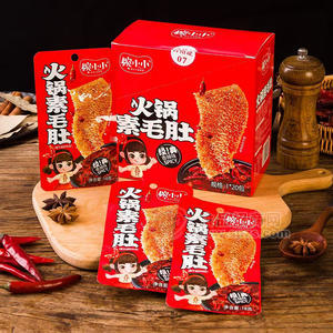婉小小香辣味火锅素毛肚休闲食品1X20包