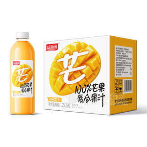 益和源NFC原果汁100%芒果复合果汁饮料1.25LX6瓶