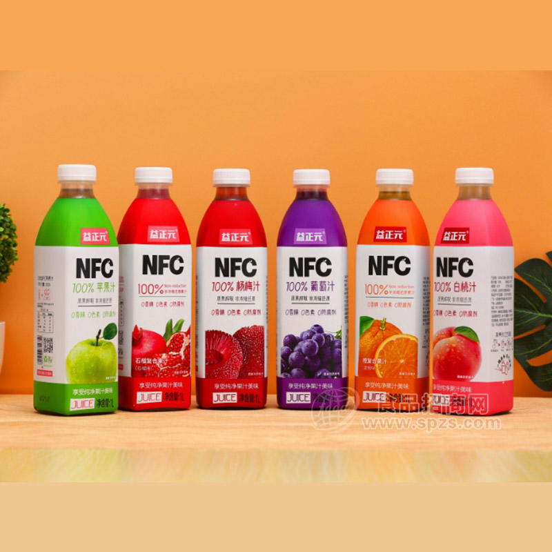 益正元NFC多种口味果汁饮料1L