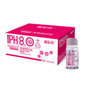 依乐帝天然苏打水玫瑰花味385ml24瓶