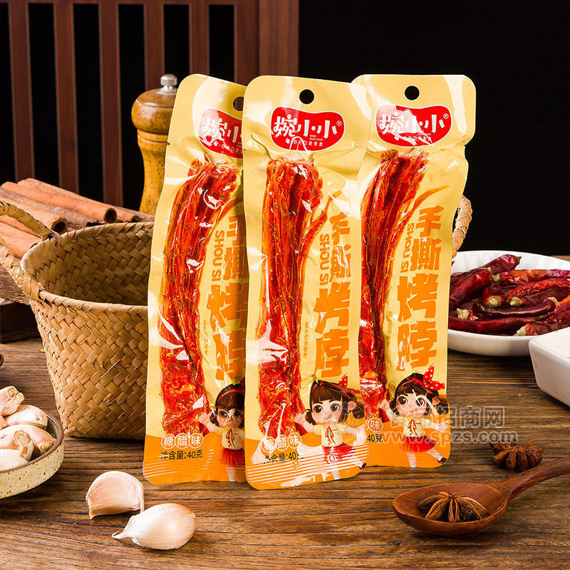 婉小小糖醋味手撕烤脖休闲食品40g