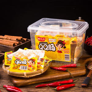 婉小小玉米味QQ肠休闲食品600g