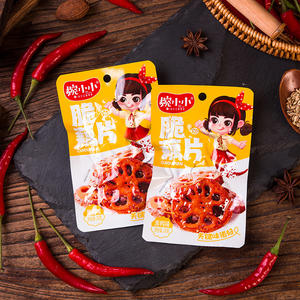 婉小小黑鸭味脆藕片休闲食品26g