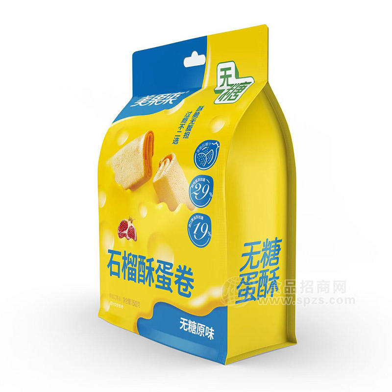 美果来无糖石榴酥蛋卷烘焙食品休闲食品150g