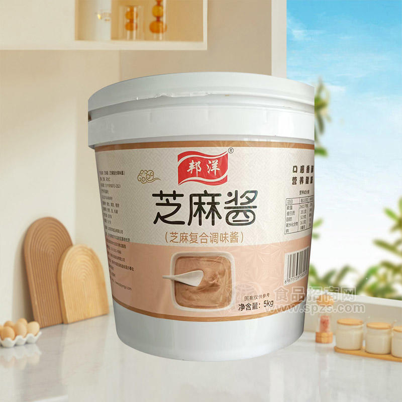 邦洋芝麻酱调味品5kg