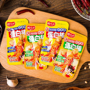 婉小小麻酱味香辣味蛋白棒休闲食品散装称重