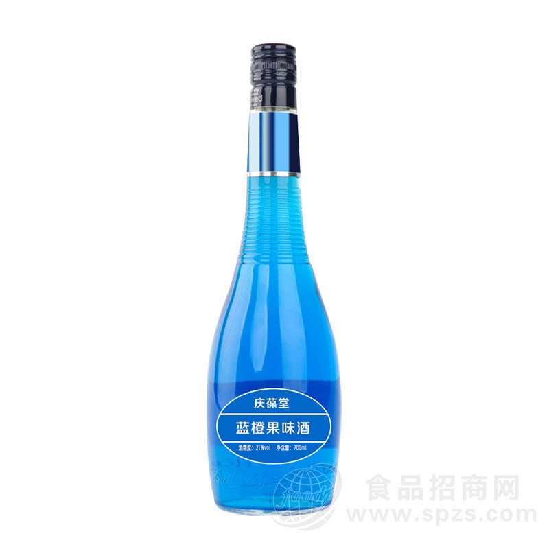 蓝橙果味酒加工定制山东