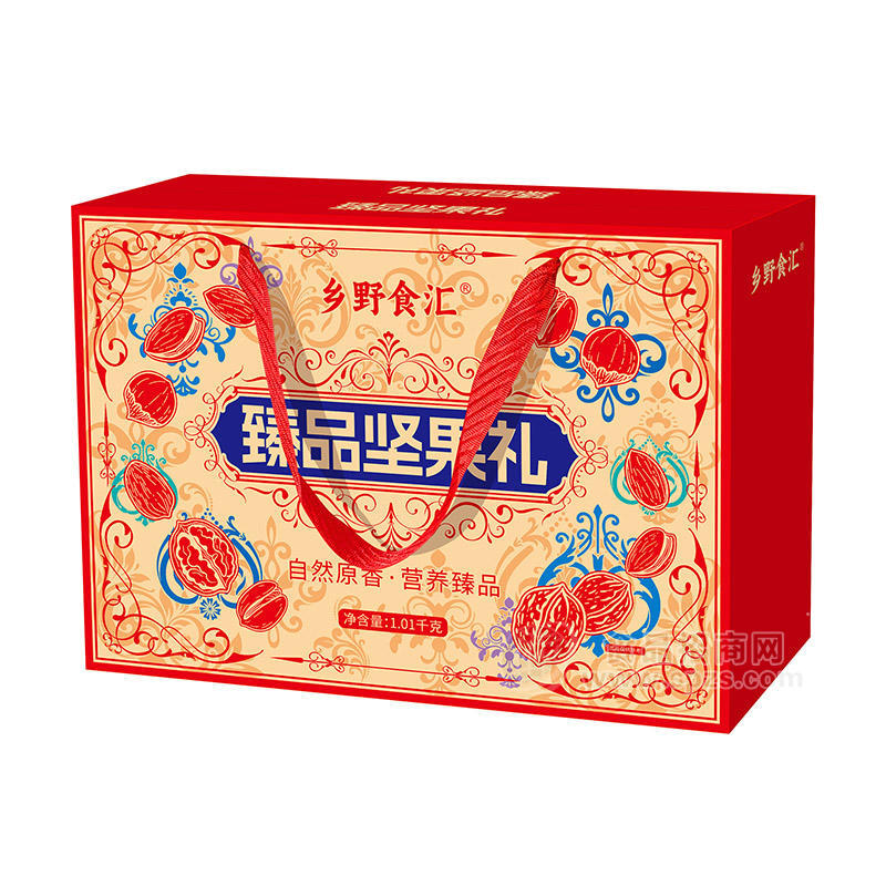 乡野食汇臻品坚果礼休闲食品1.01kg