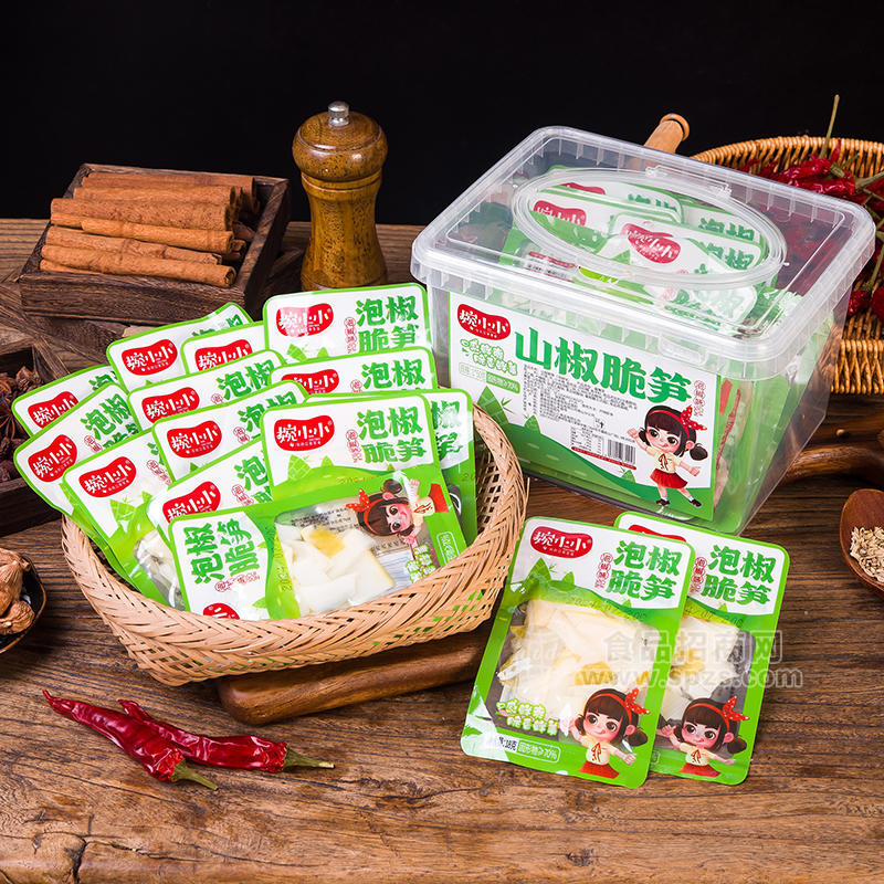 婉小小山椒脆笋休闲食品招商