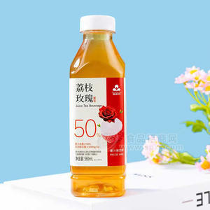 益正元荔枝玫瑰果茶果汁茶饮料560ml