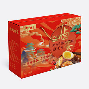 乡野食汇卤蛋休闲食品计量称重