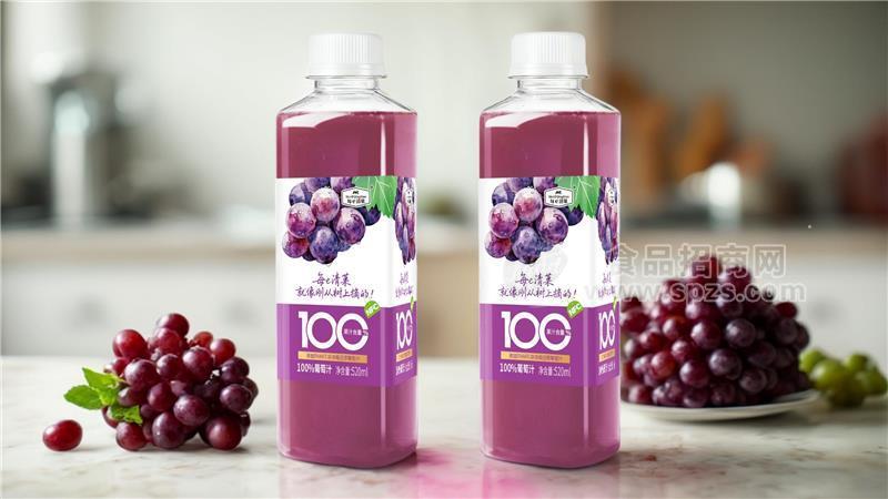 百分百葡萄汁520ml