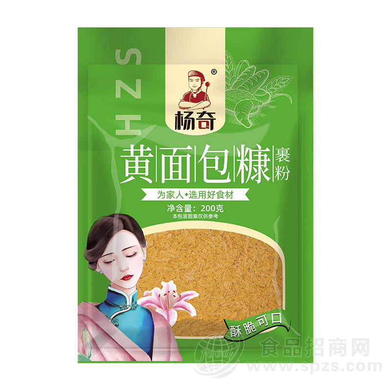 杨奇黄面包糠裹粉调味料200g