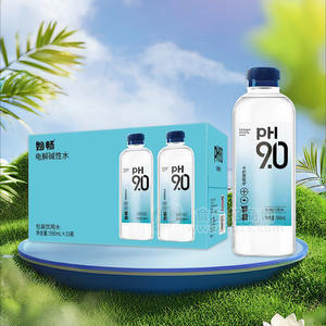 妙畅电解碱性水包装饮用水590mlx15瓶