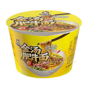 俏逗妈金汤肥牛面方便面方便食品101g